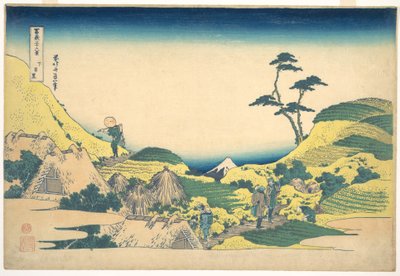 Nedre Meguro (Shimo Meguro), fra serien »De 36 udsigter over Fuji« (Fugaku sanjūrokkei) af Katsushika Hokusai