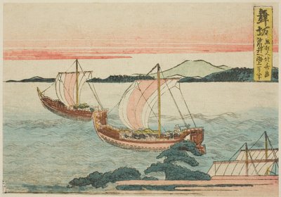 Maisaka, fra en unavngiven serie af de 53 stationer i Tokaido af Katsushika Hokusai