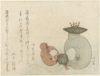 Abe dukker af Katsushika Hokusai