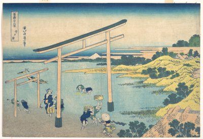 Noboto-bugten (Noboto no ura), fra serien »De 36 udsigter over Fuji« (Fugaku sanjūrokkei) af Katsushika Hokusai