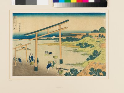 Noboto-bugten af Katsushika Hokusai