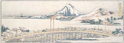 Okazaki, fra serien »53 motiver af forårets glæder« af Katsushika Hokusai