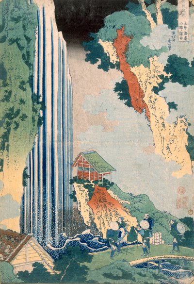 Ona water r sound te grundlæggende åbning, 1827. af Katsushika Hokusai