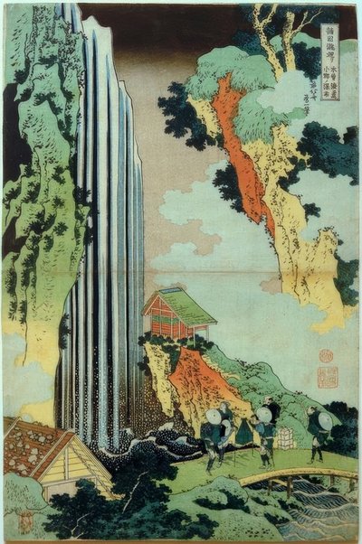 Ono vandfald af Katsushika Hokusai