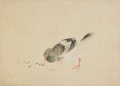 Due, slutningen af det 18.-begyndelsen af det 19. århundrede. af Katsushika Hokusai