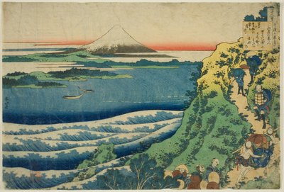 Poe m af Yamabe no Akahito, fra serien af Katsushika Hokusai