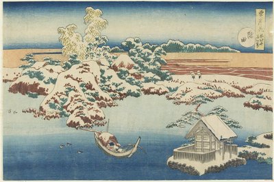 Sumida, ca. 1833 af Katsushika Hokusai