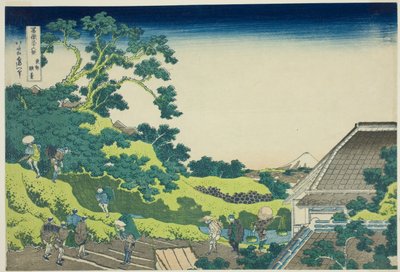 Surugadai-medlem Edo (Toto Surugadai), fra seriens ``Tyrty x Views Of Mount Fuji (Fugaku Usaju Rokukei)