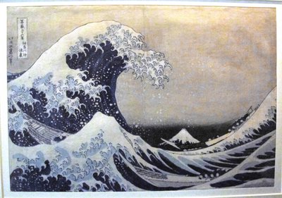 Den store bølge ud for Kanagawa af Katsushika Hokusai