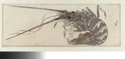 Hummeren af Katsushika Hokusai