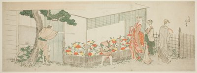 Pæonshowet af Katsushika Hokusai