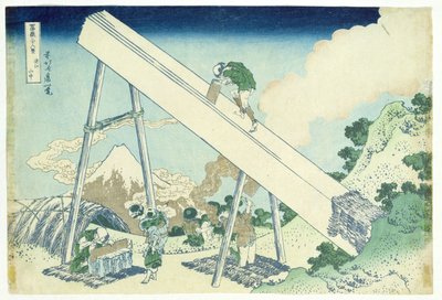 Sawyers af Katsushika Hokusai
