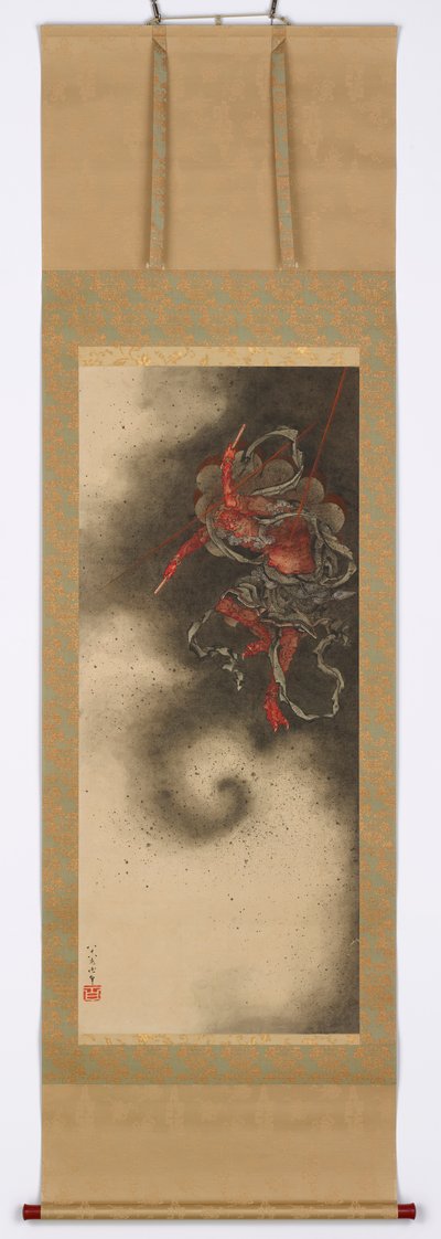Tordengud, 1847. af Katsushika Hokusai