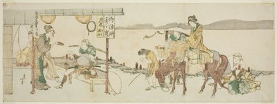 De rejsendes tehus af Katsushika Hokusai