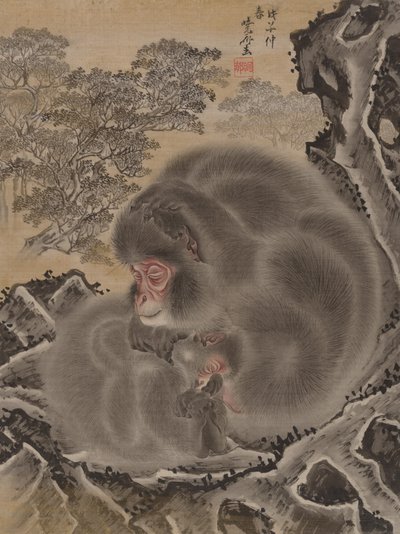 Aber, marts 1888. af Kawanabe Kyosai