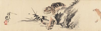 Skitser af fugle og dyr, slutningen af det 19. århundrede, før 1870. af Kawanabe Kyosai