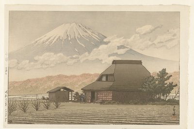 Fuji Wana f to t rp Narusawa Narusawa no Fuji af Kawase Hasui