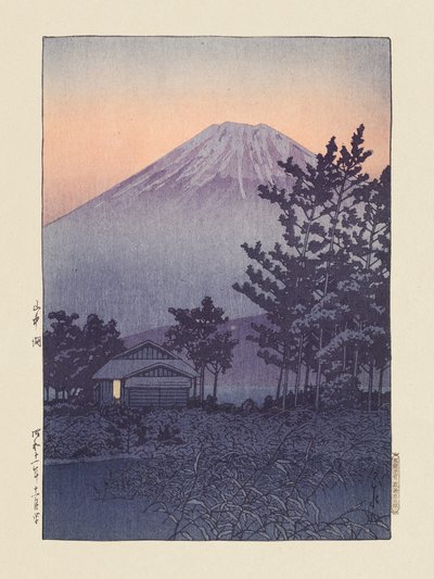 Yamanakako (Yamanaka-søen) (1936) af Kawase Hasui