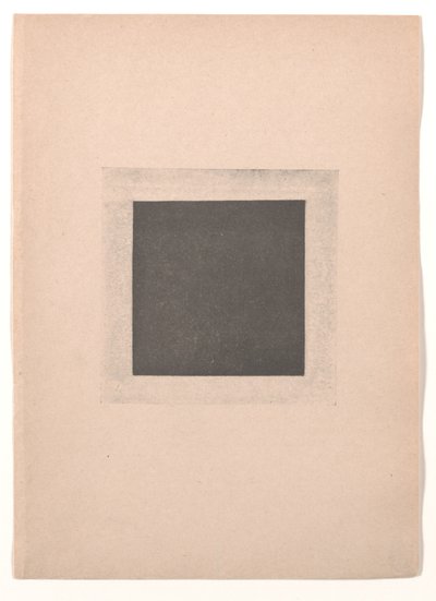 Sort firkant for "Fra kubisme og futurisme til suprematisme: En ny realisme i maleriet" af Kazimir Severinovich Malevich