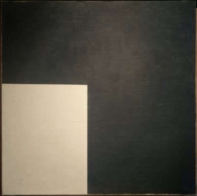 Sort og hvid. Suprematistisk sammensætning af Kazimir Severinovich Malevich