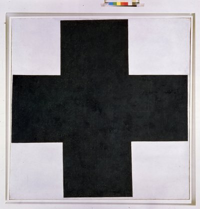 Croix noire (Sort kors), ca. 1923 (olie på lærred) af Kazimir Severinovich Malevich