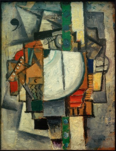 Komposition med klaver af Kazimir Severinovich Malevich