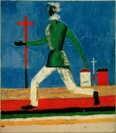 Løbende mand af Kazimir Severinovich Malevich