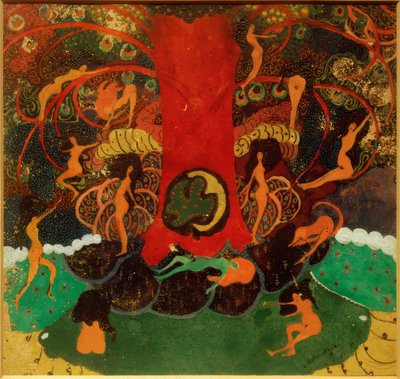 Livets træ og dryader af Kazimir Severinovich Malevich