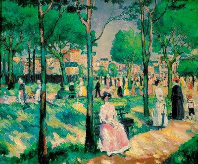På Boulevarden, 1903. af Kazimir Severinovich Malevich