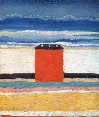 Røde Hus, 1932 af Kazimir Severinovich Malevich