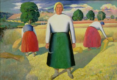 Høstmændene, 1909-10 af Kazimir Severinovich Malevich