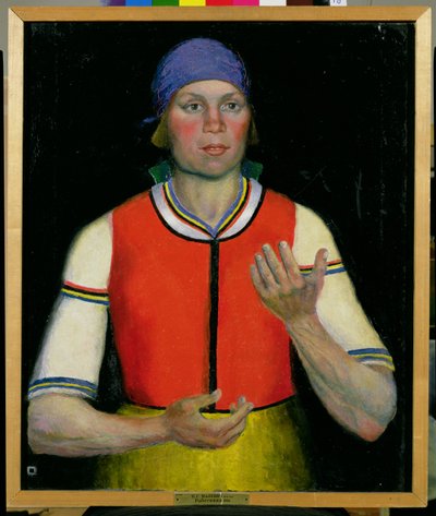 Arbejderkvinde, 1933 af Kazimir Severinovich Malevich