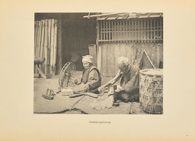 Spinding af bomuld af Kazumasa Ogawa