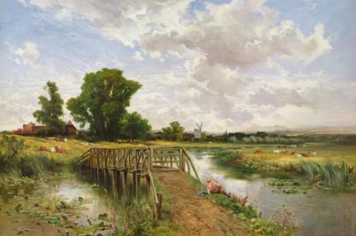 En sommerdag, 1800-tallet af Keeley Halswelle