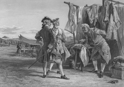 Skænderiet mellem Pedlar og Cleveland på messen i Kirkwall af Keeley Halswelle