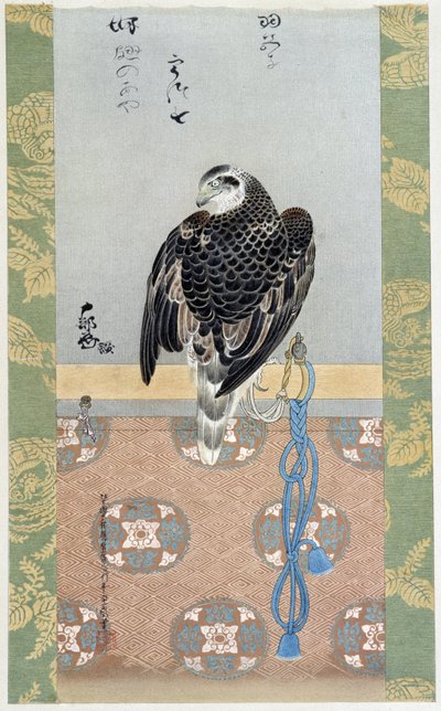 Falcon - silkemaleri af Itaya Keishiu af Keishu Hiromasa Itaya