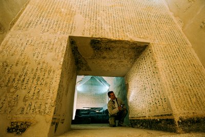 Egypten; Arkæologi; Gamle Rige; Saqqara, Audran Labrousse, Fransk mission, Pepi I, Grav af Kenneth Garrett