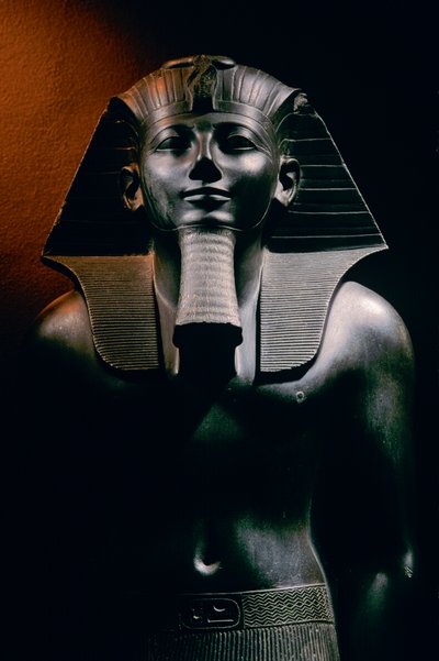 Thutmosis III, Thutmose III, Tuthmose III, statue, Luxor Museum, Egypten, Det Nye Rige af Kenneth Garrett