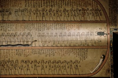 Fototapet, der forestiller De Dødes Bog; Amenhotep II