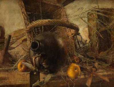 The Old Winde-Jar (olie på lærred) af Kenneth Newton