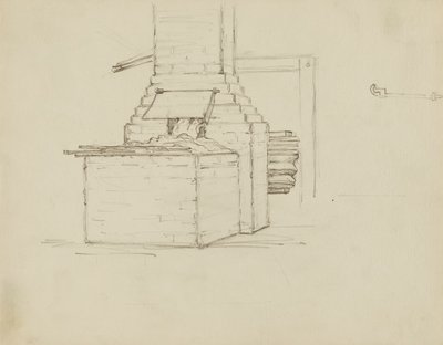 (Iowa State Capitol Rotunda) (Fabrikker, undersøgelse til panel) af Kenyon Cox