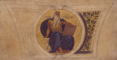 Undersøgelse for Mosaic, Wisconsin State Capital, Legislation, ca. 1913. af Kenyon Cox