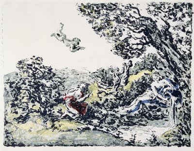 Landskabsalbum: La Source, 1900 (litografi i farver) af Ker Xavier Roussel