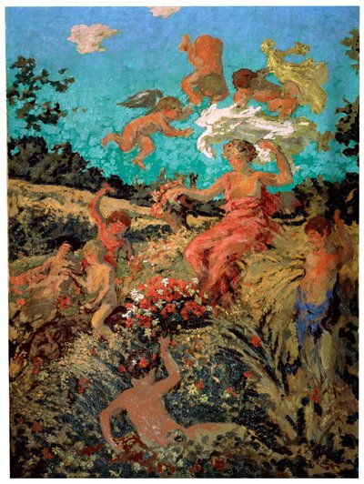 Landsfest. Sommer, c1911-c1913 af Ker Xavier Roussel