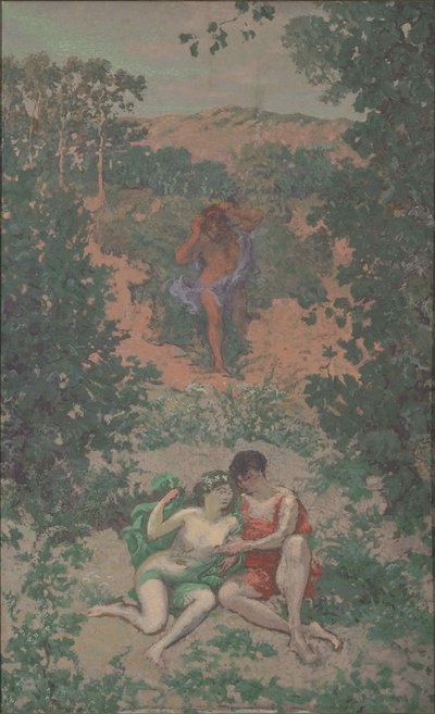 Polyphemus, Acis og Galatea, 1867-1944. af Ker Xavier Roussel