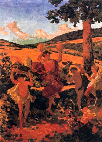 Landsbyfest, 1911-1913 af Ker Xavier Roussel
