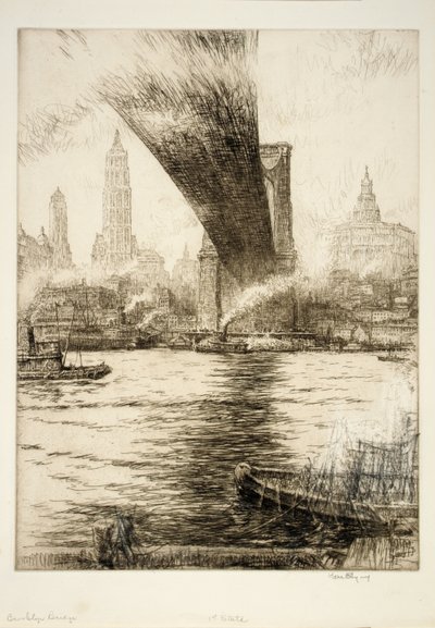 Brooklyn Bridge af Kerr Eby