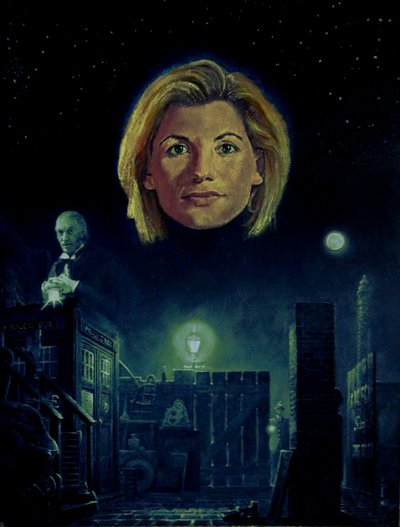The Thirteenth Doctor (Doctor Who) (maleri) af Kevin Parrish