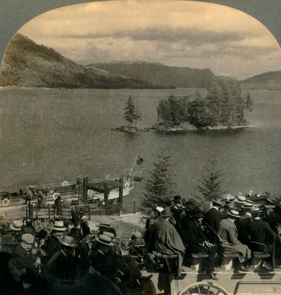 Rejser gennem Trossachs fortryllende land, Skotland, 1902. af Keystone View Company
