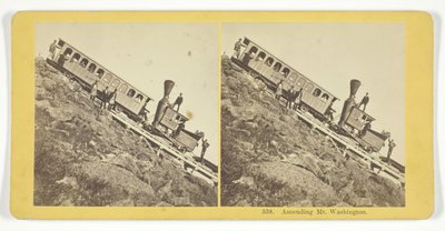 Ascending Mt. Washington, 185575. Skabere: Kilburn Brothers, BW Kilburn. af Kilburn Brothers, BW Kilburn